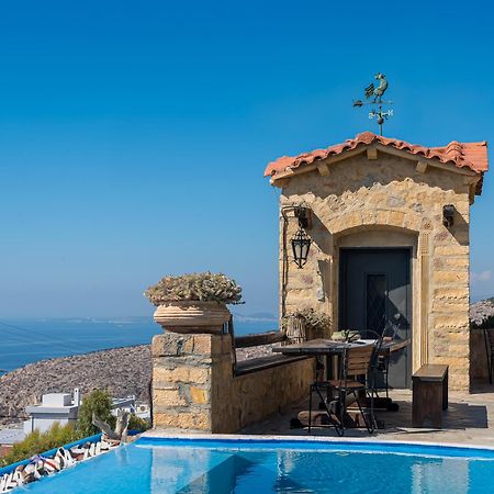 Four Seasons Stonework Castle Villa Lagonisi Buitenkant foto