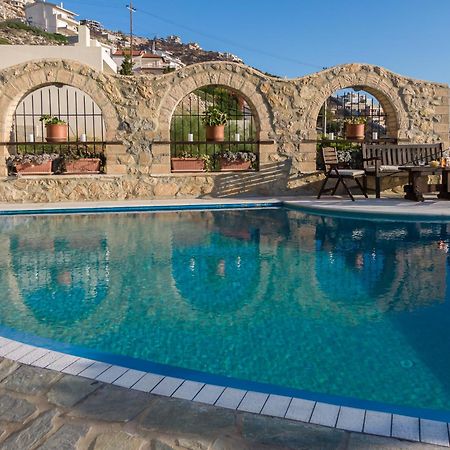 Four Seasons Stonework Castle Villa Lagonisi Buitenkant foto